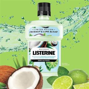 img 2 attached to 🥥 Introducing Listerine Alcohol Mouthwash: Limited Coconut Oral Care Edition