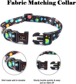 img 2 attached to 🌟 Roses&amp;Poetry Star Pattern Dog Collar for All Dogs Sizes - Adjustable, Durable, and Stylish (Star-S)