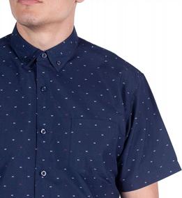 img 3 attached to Men'S Short Sleeve Printed Button-Down Shirt - 45+ Novelty Prints, Size Small To 4X Large
