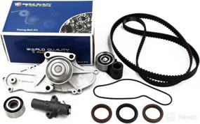 img 4 attached to 🔧 SOHC V6 Timing Belt Kit with Water Pump for Acura MDX TL RL ZDX TSX RDX, Honda Accord Odyssey Pilot Ridgeline, Saturn Vue 3.0L 3.5L 3.7L (2003-2013)