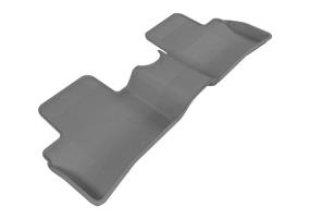 img 4 attached to 3D MAXpider Second Custom All Weather Interior Accessories - Floor Mats & Cargo Liners