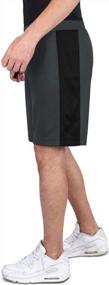 img 3 attached to Get Your Game On: DiShang Men'S Performance Basketball Shorts With Side Pockets And Mesh Design