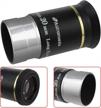 ultra wide angle telescope eyepiece 1.25" 20mm with 66-degree field of view by astromania logo