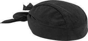 img 3 attached to 🧢 Black HyperKewl 6536-BK Cooling Skull Cap - Evaporative Technology