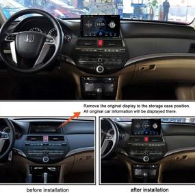 img 3 attached to Обновите свою Honda Accord с помощью автомобильной стереосистемы Android 10.1 — встроенный Carplay, Android Auto, экран IPS, GPS-навигация, Bluetooth, USB-плеер, 2 ГБ ОЗУ, 32 ГБ ПЗУ — модели 2008–2011 гг.