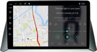 upgrade your honda accord with android 10.1 car stereo - built-in carplay, android auto, ips screen, gps navigation, bluetooth, usb player, 2gb ram, 32gb rom - 2008-2011 models logo