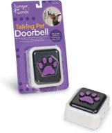 🔔 hunger for words talking pet doorbell - perfect dog training tool, 1 piece doggie doorbell for communication and training purposes logo