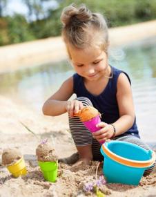img 2 attached to Get Your Little Ones Excited For Summer With The HABA Sand Toys Ice Cream Set - 5 Piece Bundle For Toddlers 18 Months +