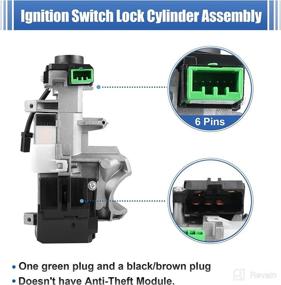 img 1 attached to AUTOHAUX Ignition Transmission 35100 SDA A71 Anti Theft