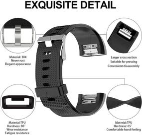 img 3 attached to VINIKI Compatible Special Adjustable Wristbands Wellness & Relaxation ~ App-Enabled Activity Trackers