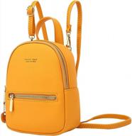 aeeque women's mini leather backpack purse - crossbody phone bag & small shoulder bag logo