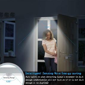 img 3 attached to 132 LED Closet Light: Motion Sensor Cabinet Lights for Kitchen, Stairs, Wardrobe - USB Rechargeable & Super Bright