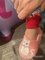 img 1 attached to ESTAMICO Cute Bunny Slippers For Toddler Girls: Soft And Warm Cartoon Rabbit Winter House Shoes review by Bailey Brown
