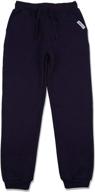 americloud sweatpants adjustable drawstring black xl boys' clothing : active logo