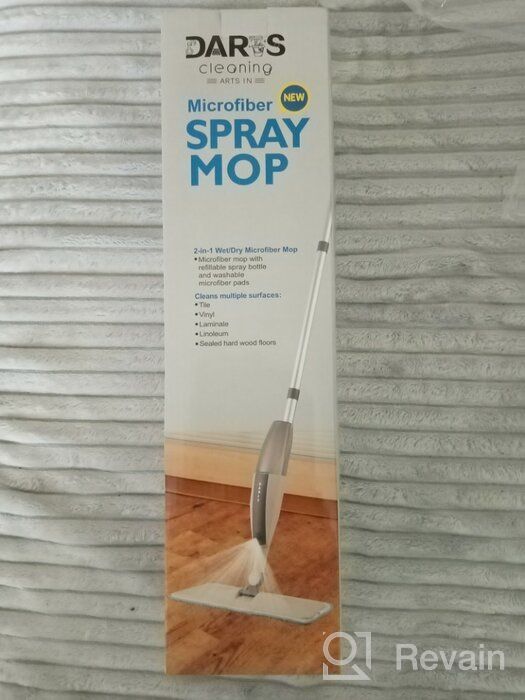 img 1 attached to 🌿 Introducing DARIS Spray Mop: Reusable, Washable, Versatile Kitchen Floor Mop with 3 Nozzles in Green review by Franciszka Koliber ᠌