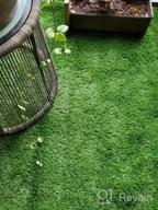 img 1 attached to Create A Lush Outdoor Space With SavvyGrow'S Realistic 5Ft X 8Ft Astroturf Rug: Premium Quality, Low Maintenance, And Eco-Friendly review by Doug Small