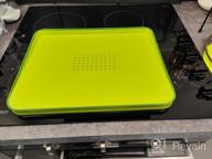 img 1 attached to 🥬 Large Green Joseph Joseph Cut & Carve Multi-Function Cutting Board review by Agata Gajda ᠌