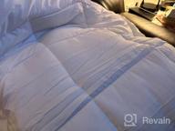 img 1 attached to Sleep In Comfort: GRT Bamboo Mattress Topper Queen Size With Extra Thick Quilted Fitted Cover And 3D Snow Down Alternative Filling review by Junior Andreano