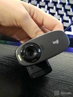 img 2 attached to 🖥️ Logitech C310 HD Webcam in Black Standard Packaging for Crisp Video Calls review by Guan Yin ᠌