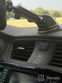 img 7 attached to VANMASS [2022 Pro Version] Автомобильный держатель для телефона военного класса | Приборная панель Ветровое стекло Вентиляционное отверстие Автомобильная подставка Аксессуары для фургона для IPhone 14 Pro Max 13 12 Samsung, розовый