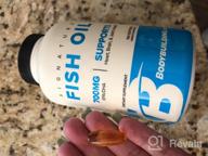 img 1 attached to Bodybuilding Signature Fish Oil Lemon Softgels 400 MG EPA 300 MG DHA Omega-3 Supplement Brain Heart Joint Health 100 Count review by Jason Cartwright