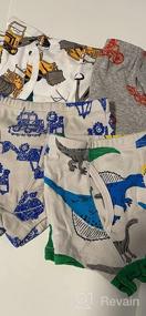 img 5 attached to 🩲 Soft Cotton Briefs for Little Boys - Dinosaur, Truck, and Shark Underwear - Baby, Toddler, Kids - 6-8-9 Pack