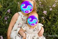 img 1 attached to HILEELANG Little Girls Cotton Dress Sleeveless Casual Summer Sundress Flower Printed Jumper Skirt review by Joe Taniguchi