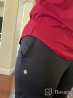 img 1 attached to Women'S 7/8 Stretch Athletic Pants With Deep Pockets - Sweatpants For Golf, Lounge, Work review by Jacob Mayberry