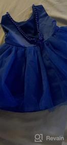 img 7 attached to Elegant Sleeveless Dresses for Toddler Wedding, Christmas & Easter - Girls' Clothing