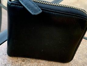 img 6 attached to Genuine Leather Zipper Wallet Blocking Men's Accessories and Wallets, Card Cases & Money Organizers