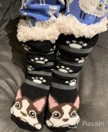 img 1 attached to 🐾 Soft & Cozy Slipper Socks for Boys and Girls | Animal Design | Anti-Slip & Thermal for Winter Indoors review by Mike Diaz
