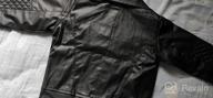 img 1 attached to Toddler Boys Girls Faux Leather Motorcycle Jackets Coat, Winter Outwear for 1-5 Years review by Jody Kashani