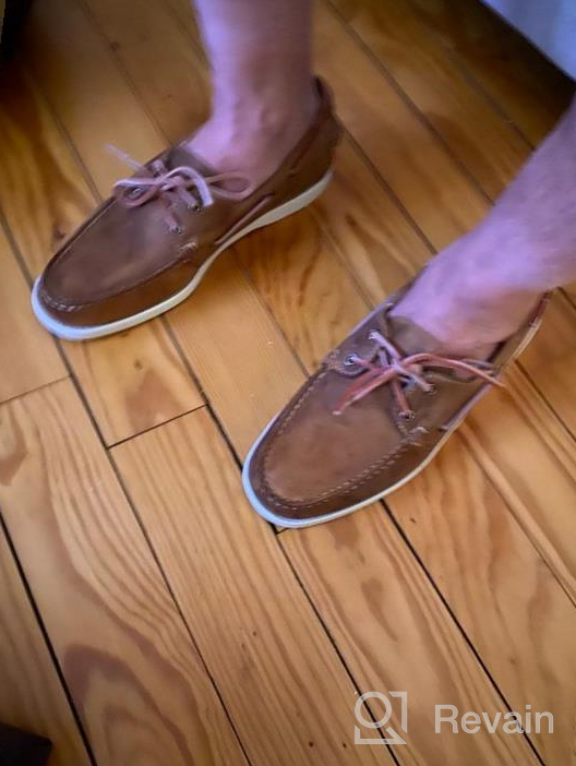 img 1 attached to Premium Brown Sebago Men's Portland Shoes: Classic Footwear with Timeless Style review by Ryan Calabro