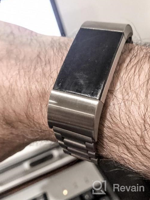 img 1 attached to Upgrade Your Fitbit Charge 2 With Oitom'S Premium Stainless Steel Replacement Band review by Steven Thelin