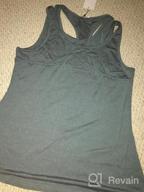 img 1 attached to Quick-Dry Fitness Shirts For Women - Scoop Neck With Cross Back Design, Ideal For Workouts And Exercise By Helloacc review by Tim Thomason