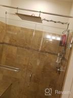 img 1 attached to Ultra-Thin Brushed Nickel Finish 20-Inch Rainfall Shower Head With High Pressure And Full Body Coverage For Luxurious Bathing Experience In Stainless Steel Bathroom review by Ardy Espinoza
