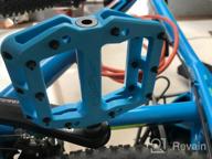 img 1 attached to MZYRH Mountain Bike Pedal: Lightweight Non-Slip Nylon Fiber Pedals with 3 Sealed Bearings - Perfect for Road BMX MTB review by Corey Bigglesworth