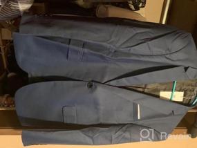img 6 attached to COOFANDY Мужской приталенный повседневный спортивный пиджак - Легкий пиджак на одной пуговице