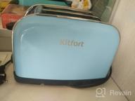 img 2 attached to Toaster Kitfort KT-2014-6, graphite review by Franciszka Steffi ᠌