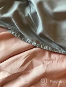 img 7 attached to 🛏️ Mohap Twin Pink Comforter: Ultra Warm & Fluffy Down Duvet | Lightweight, Premium Microfiber | 250GSM Softness & Comfort