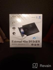 img 4 attached to ASUS Lite Portable USB 2.0 Slim 8X DVD Burner +/- Rewriter External Drive, Mac & Windows Compatible, Black (SDRW-08D2S-U/BLK/G/AS)