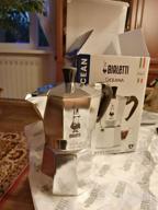 img 1 attached to Geyser coffee maker Bialetti Moka Express 1164 (4 portions), silver review by Jnis Stepi ᠌