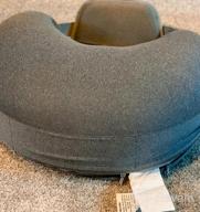 img 1 attached to Frida Mom Adjustable Nursing Pillow: Ultimate Comfort for Moms and Babies with Back Support, Waist Strap, and Heat Relief Pockets review by Jay Chenier