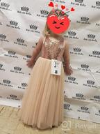 img 1 attached to SEO-friendly: Ekidsbridal Crossed Toddler Dresses for Pageant Girls' Clothing review by Dana King