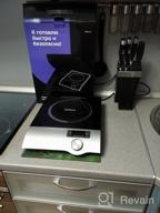 img 1 attached to Induction cooker Kitfort KT-108, silver review by Franciszka Falkowska ᠌