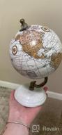 img 1 attached to White Marble Globe Deco 79 5" X 5" X 8 review by Tiffany Young