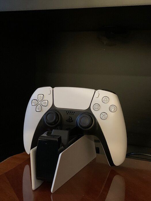 img 1 attached to Sony DualSense dual controller charging station for PS5 white/black review by Qung Quang  (Buss Ga ᠌