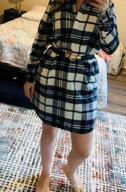 img 1 attached to Stay Cosy And Stylish With Goodthreads Women'S Relaxed-Fit Flannel Shirt Dress review by Heath Cullinan