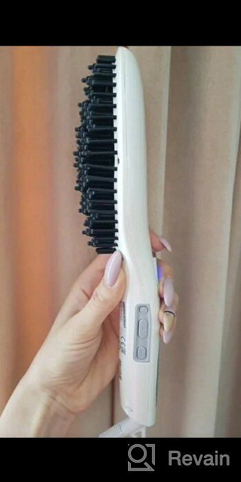 img 1 attached to 💁 Redmond RCI-2319 Pearl Comb-Straightener: Achieve Sleek & Polished Hair review by Agata Szwed ᠌