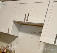 img 1 attached to 25 Pack Brushed Nickel Cabinet Knobs - Single Hole T-Knob Drawer & Door Pulls For Kitchen Cabinets review by Sean Lafond